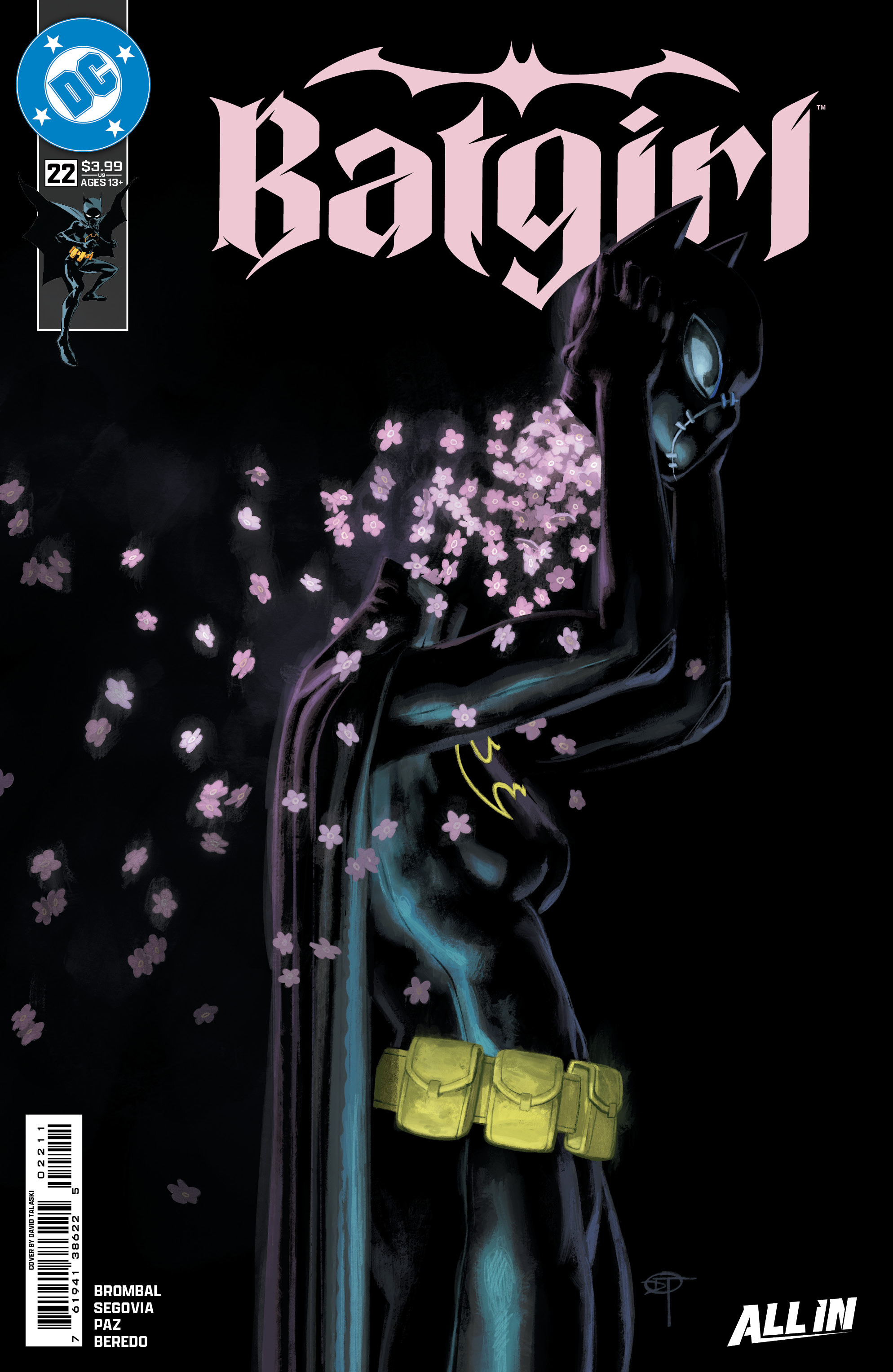 BATGIRL #22 CVR A DAVID TALASKI cover