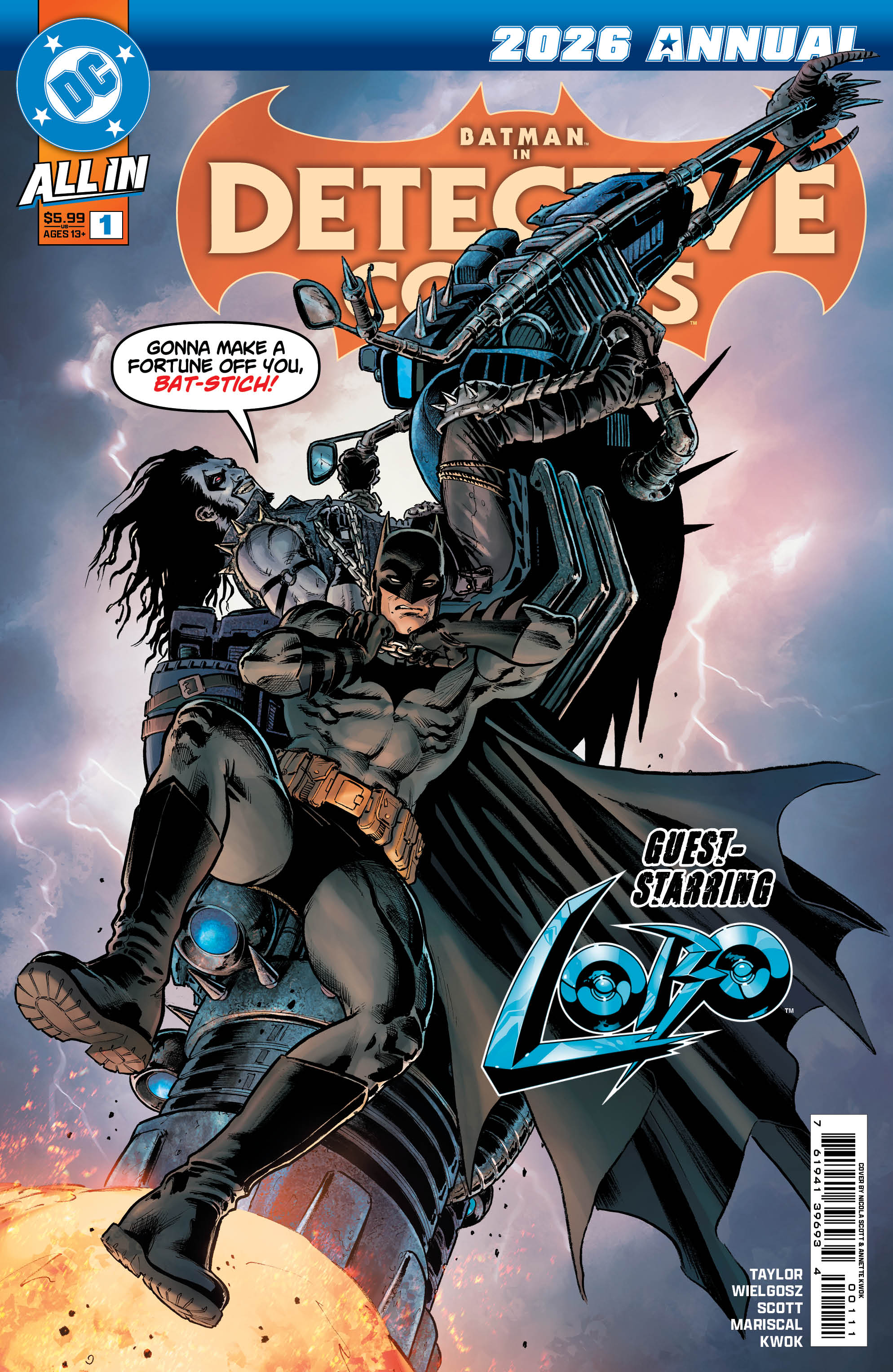 DETECTIVE COMICS 2026 ANNUAL #1 (ONE SHOT) CVR A NICOLA SCOTT cover
